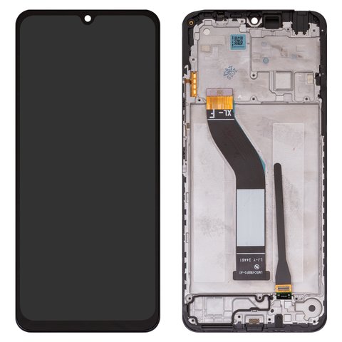 Pantalla LCD puede usarse con Xiaomi Redmi 14C 5G, negro, con marco, Original PRC , 2411DRN47I