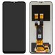 Pantalla LCD puede usarse con Nokia C22, C32, negro, sin marco, original (vidrio reemplazado)