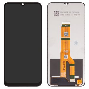 Pantalla LCD puede usarse con Huawei Honor X6a, negro, sin marco, High Copy, WDY LX1, WDY LX2