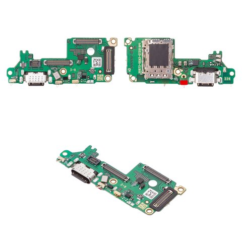 Cable flex puede usarse con Infinix GT 30 Pro X6873 , del conector de carga, con componentes, High Copy, placa del cargador