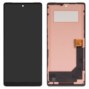 Pantalla LCD puede usarse con Google Pixel 7, negro, con marco, Copy, TFT , GVU6C, GQML3