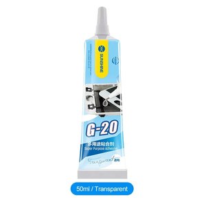 Adhesivos sellador Sunshine G 20, para pegar tapas traseras, para marcos de pantalla, 50 ml, transparente