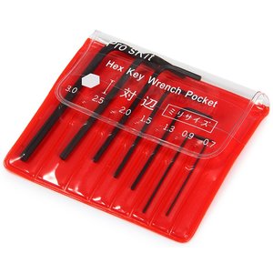 Набір мініатюрних шестигранних ключів Pro'sKit 8PK 022