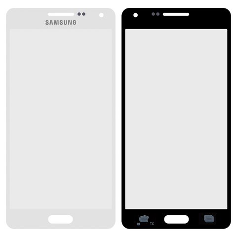 Стекло корпуса для Samsung A500F Galaxy A5, A500FU Galaxy A5, A500H Galaxy A5, A500M Galaxy A5, белое