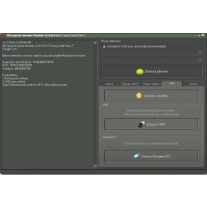 Furious PACK 7 неограниченный сброс Huawei FRP Huawei ID