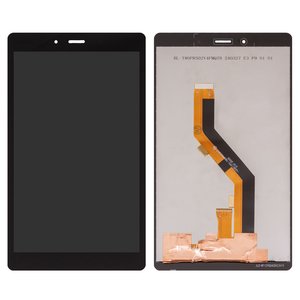 Дисплей для Samsung T290 Galaxy Tab A 8.0" WiFi, T295 Galaxy Tab A 8.0" LTE, чорний, без рамки, Original PRC 