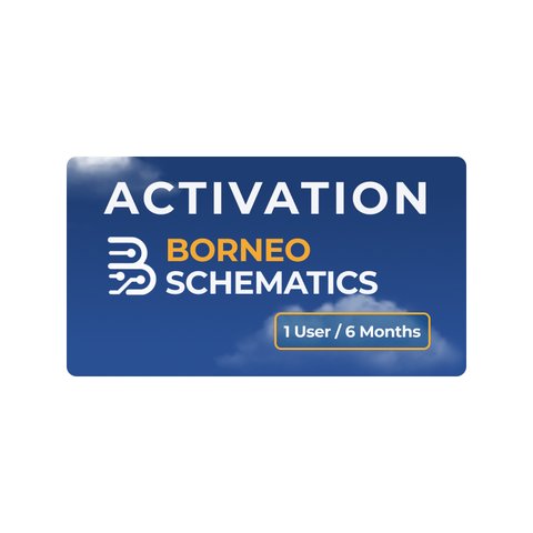 Активація Borneo Schematics 1 користувач 6 місяці 