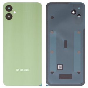 Задняя панель корпуса для Samsung A055 Galaxy A05, зеленая, со стеклом камеры, light green