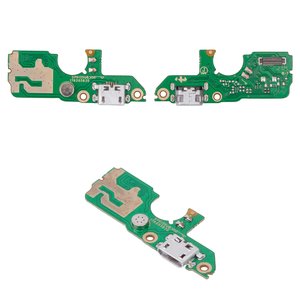 Шлейф для Tecno Pop 5 BD2 , конектора зарядки, з мікрофоном, Сopy, плата зарядки