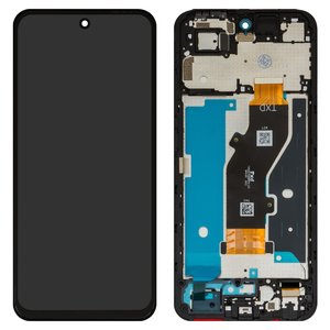 Дисплей для Tecno Spark Go 1 KL4 , черный, с рамкой, High Copy, TXDI670QBAPX 23, 1051000097