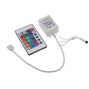 Контроллер с ИК пультом HTL-006 (RGB, 5050, 3528, 72 Вт) Контроллер с ИК пультом HTL-006 (RGB, 5050, 3528, 72 Вт)